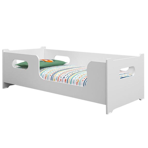 Imagem de Cama Montessori Solteiro Colchão D20 188X88 MDF/MDP Encanto