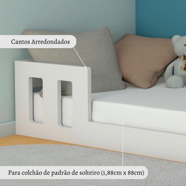 Imagem de Cama Montessoriana com Estrado Fixo Play