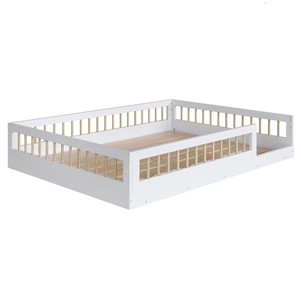 Imagem de Cama Montessoriana Infantil 140cm Lumiar C06 Branco - Mpozenato