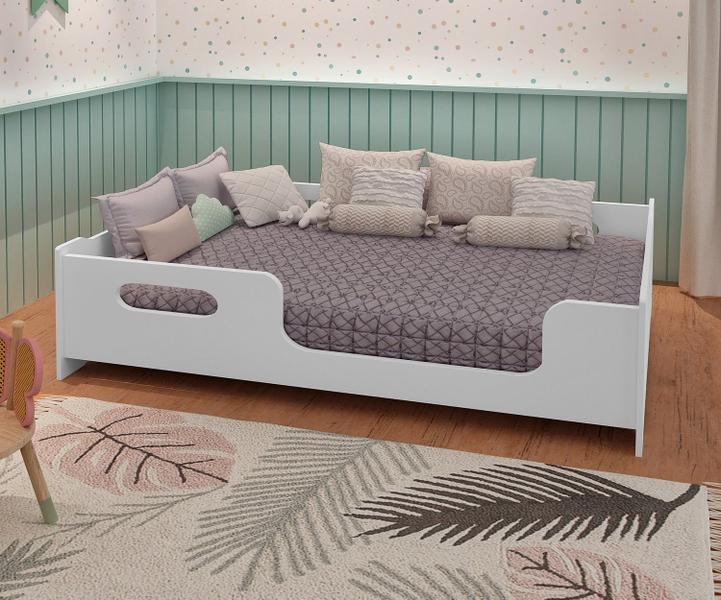 Imagem de Cama Montessoriana Infantil Casal  Encanto + Colchão Casal Castor Sleep Max