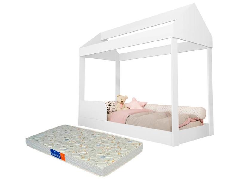 Imagem de Cama Montessoriana Infantil Crystal Com Colchão