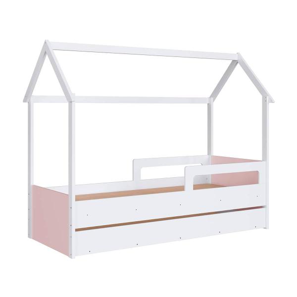 Imagem de Cama Montessoriana Infantil Estilo Casinha Com Cama Auxiliar