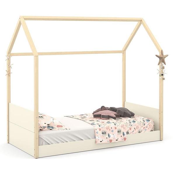 Imagem de Cama Montessoriana Kids Liv Off White Natural  Matic