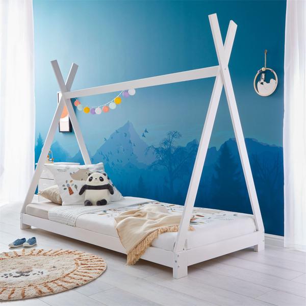 Imagem de Cama Montessoriana Madeira Cabana com Estrado Elin