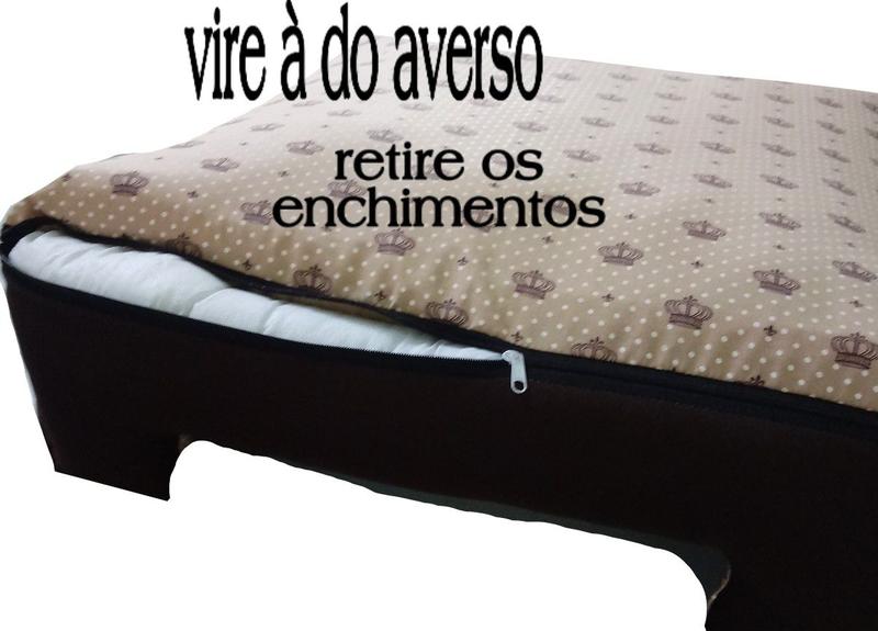 Imagem de cama pra filhote cama cachorro até 5 kg +edredom e tapete pra comedouros