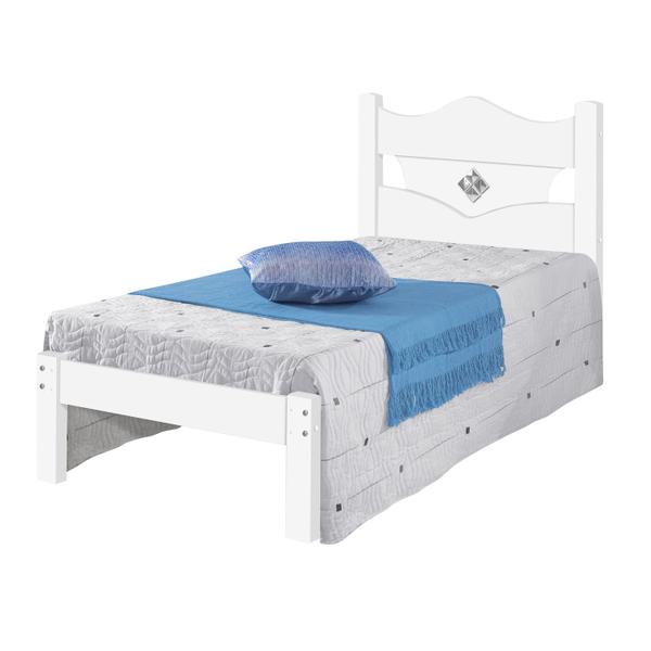 Imagem de Cama Quarto Solteiro Opcional 4 Cores Rosa/Azul/Lilas/Branco