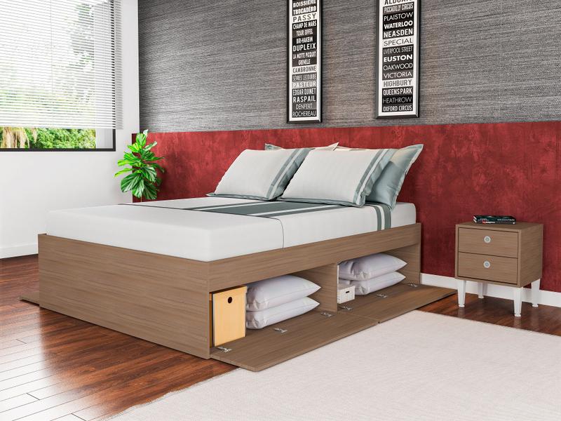 Imagem de Cama Queen Com 4 Portas 160 Tókio Montana Art In Móveis