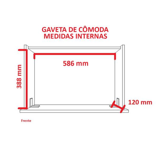 Imagem de Cama Reta de Casal com 4 gavetas Ilan 1254 Castanho