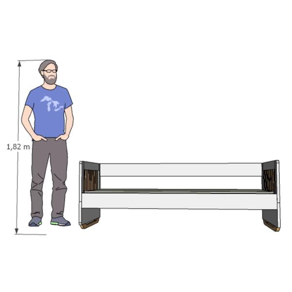 Imagem de Cama Sofá  Infantil Neo Timber