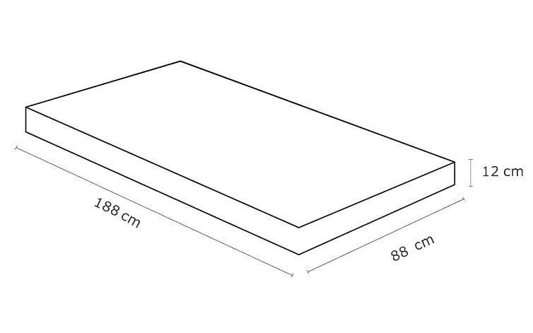 Imagem de Cama Solteiro Casinha Montessoriana Branca Infantil Com Colchão 100% MDF