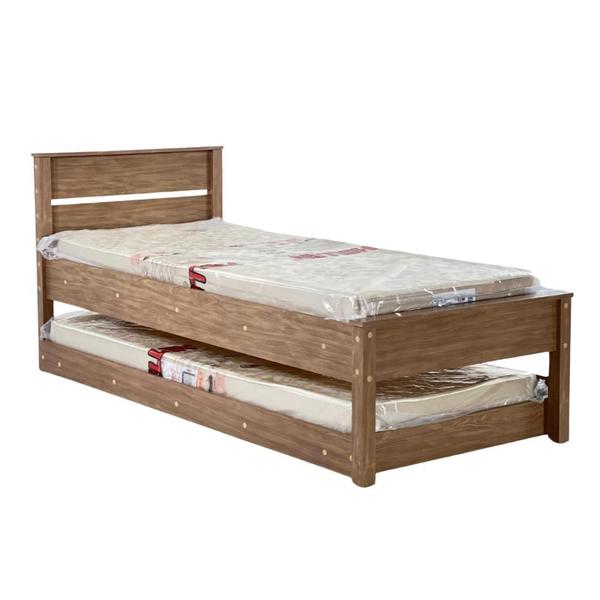 Imagem de Cama Solteiro Ditália Cama Aux+2Colch CM22 CM23 COZY