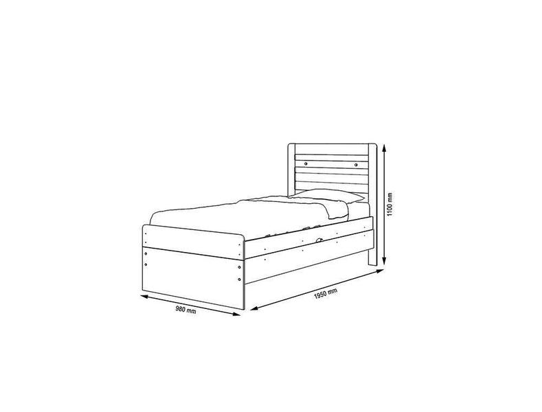 Cama Solteiro Larissa Branco com Colchão - Framar Móveis Imagem de Cama Solteiro Larissa Branco com Colchão - Framar Móveis