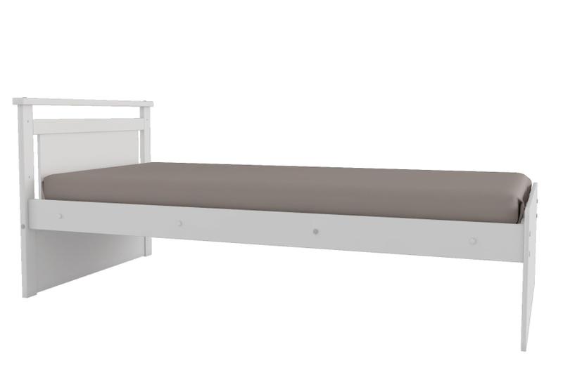 Imagem de Cama Solteiro Moveis Peroba Lipe 100% MDF