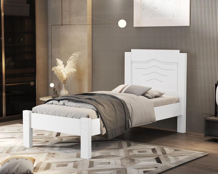 cama solteiro para quarto sofia tradicional reforçada mdf detalhes no painel - Mini Me Artigos Imagem de cama solteiro para quarto sofia tradicional reforçada mdf detalhes no painel