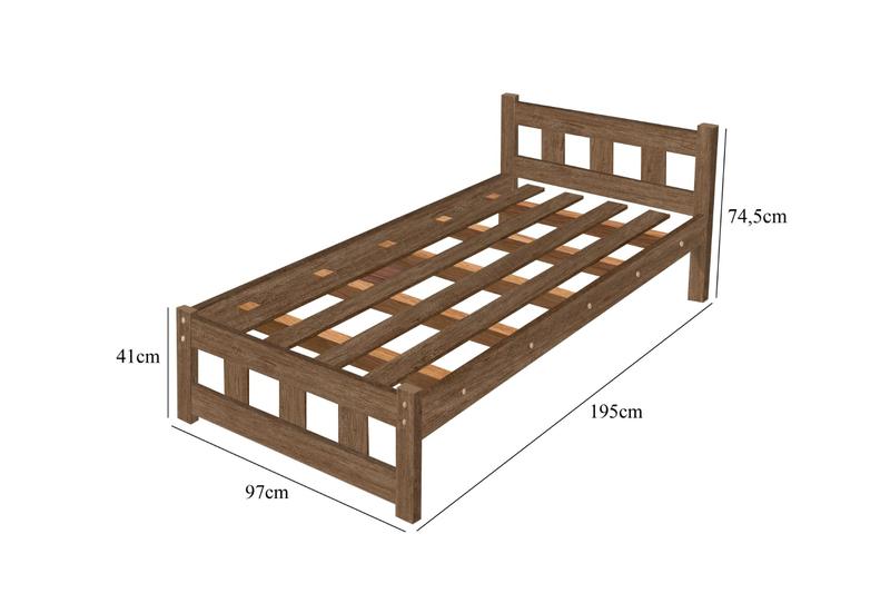 Imagem de Cama Solteiro Pop Para Crianças Adolescente De MDF