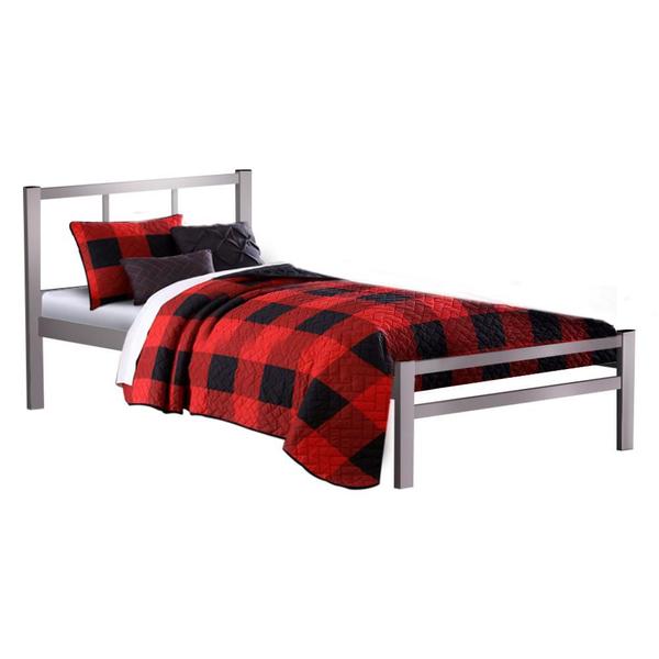 Imagem de Cama Solteiro Retrô Cinza 0.78 Jane Shop JM