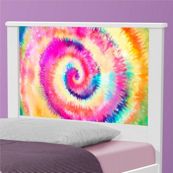 Imagem de Cama Tie Dye Solteiro com Colchão