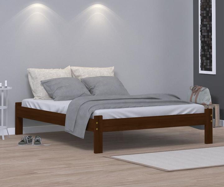 Imagem de Cama Turca Queen Size Madeira Cor Castanho