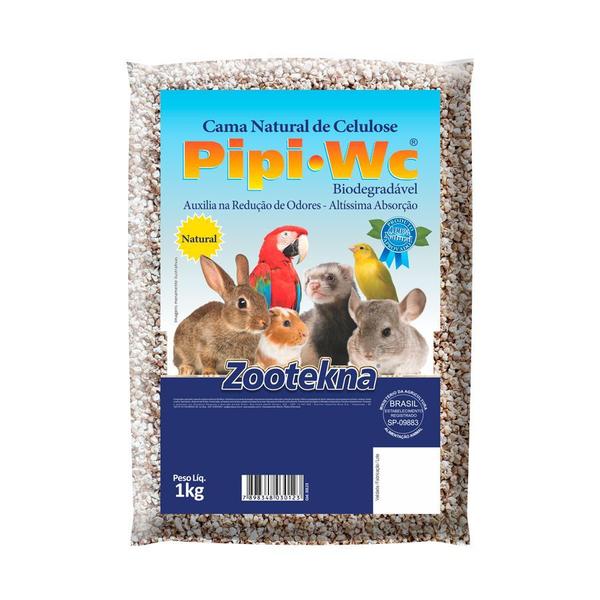 Imagem de Cama Zootekna PipiPet Natural Roedores - 1kg