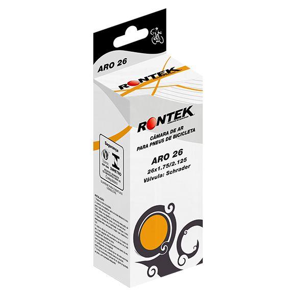 Imagem de Camara de ar Rontek 26x1.75/2.125 bico Grosso