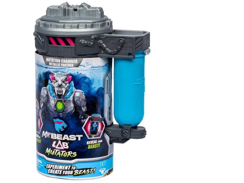 Câmara de Mutação com Boneco Colecionável MrBeast Lab Mutators