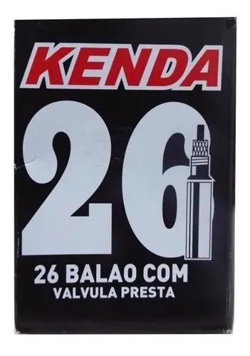 Câmara Kenda balão 26x1.90/2.125 F/V bico fino 33 mm Imagem de Câmara Kenda balão 26x1.90/2.125 F/V bico fino 33 mm