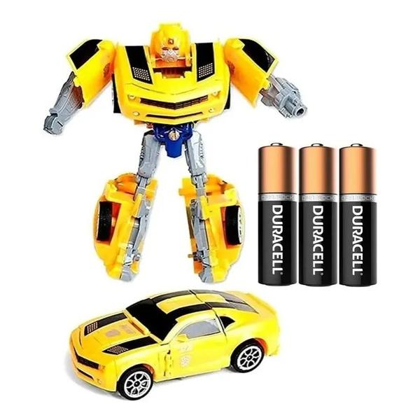 Imagem de Camaro Transformers Vira Carro E Robô 