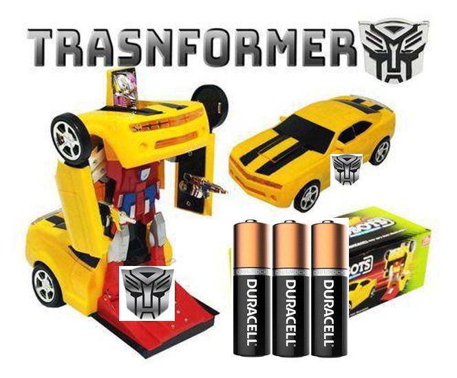 Imagem de Camaro Transformers Vira Carro E Robô - Duracell