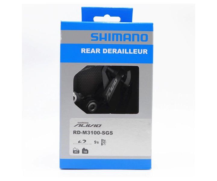 Imagem de Câmbio traseiro 9v shimano alivio rd m3100 sgs 1x9v 2x9v 3x9v 18v 27v - mtb / urbano