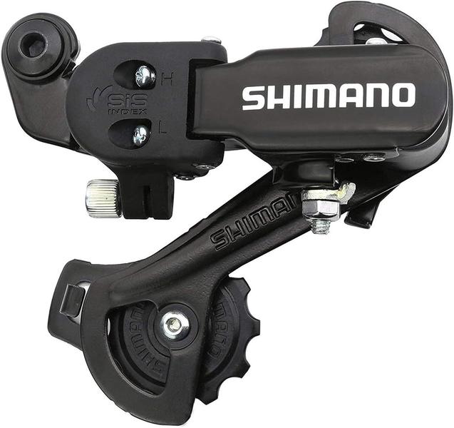 Imagem de Cambio traseiro shimano tz-31 sem gancheira 21v preto  bike 29 caloi