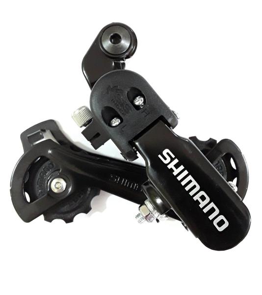 Imagem de Cambio traseiro shimano tz-31 sem gancheira 21v preto  bike 29 caloi