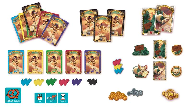 Camel Up: Card Game - Galápagos Jogos Imagem de Camel Up: Card Game