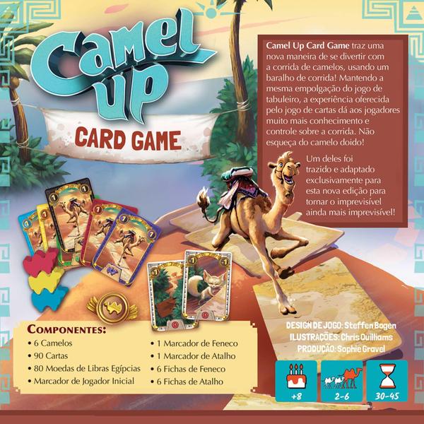 Imagem de Camel Up: Card Game - Jogo De Cartas - Galápagos