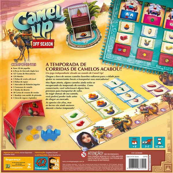 Imagem de Camel Up: Off Season Board Game