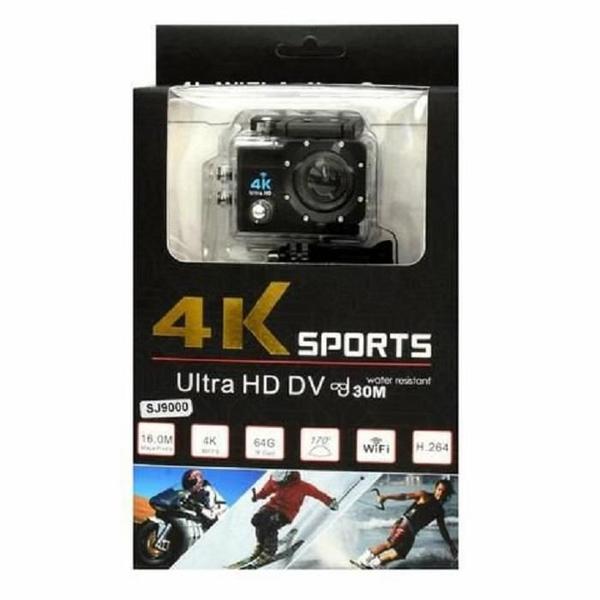 Imagem de Camera 4K Sport Com Suporte Moto Prova D'Água