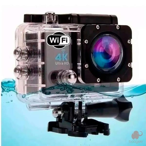 Imagem de Câmera a Prova de água Go Cam Ultra Pro Full Hd 4k Sport Ação - Booglee