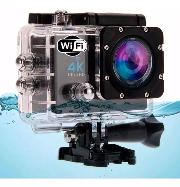 Imagem de Câmera Action Go Cam Ultra 4K Sports Wifi Prova Dágua Envio