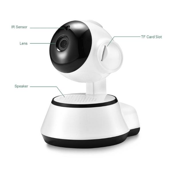 Imagem de Câmera auto rastreamento HD 1080P Câmera de segurança Vigilância Baby Monitor Pet Cam IR Night Vision Wireless CCTV Camera Câmeras de vigilância