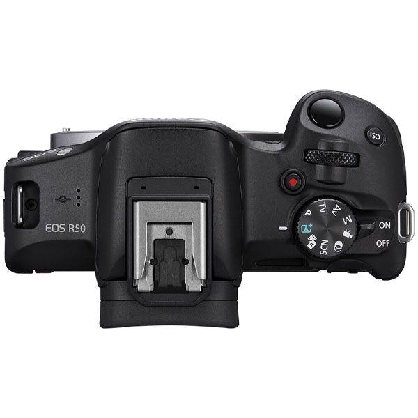 Imagem de Camera Canon Eos R50 24.2MP Wi-Fi/Bluetooth com Lente RF-s 18-45 MM F4.5-6.3 Is STM - Preta