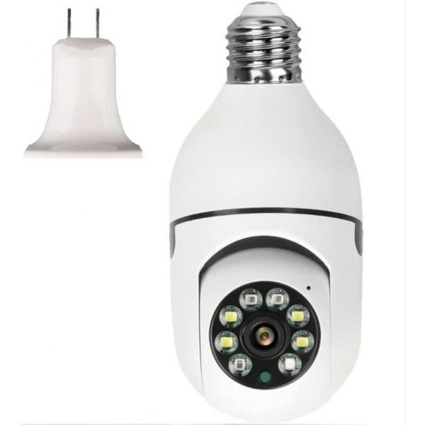 Imagem de Câmera Com Microfone Monitoramento Wi Fi Smart Led 360