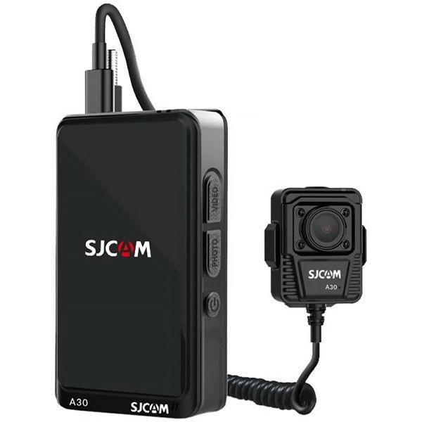 Camera de Acao Sjcam A30 Bodycam Full HD com Wi-Fi - Preto Imagem de Camera de Acao Sjcam A30 Bodycam Full HD com Wi-Fi - Preto