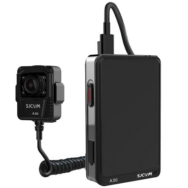 Camera de Acao Sjcam A30 Bodycam Full HD com Wi-Fi - Preto Imagem de Camera de Acao Sjcam A30 Bodycam Full HD com Wi-Fi - Preto