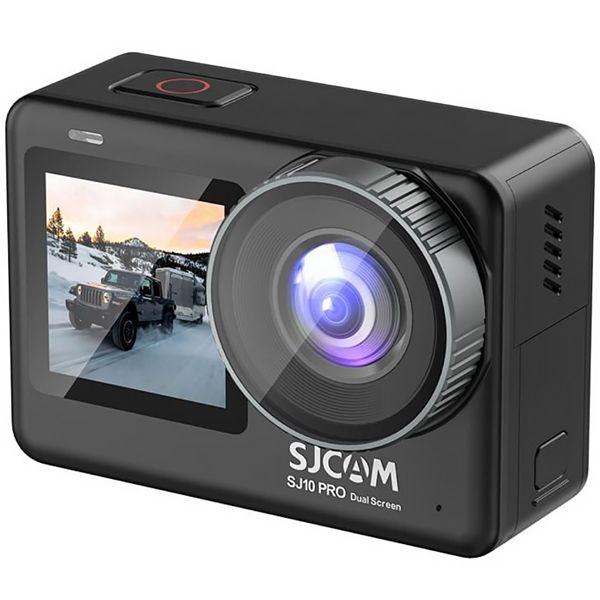 Imagem de Camera de Acao Sjcam SJ10 Pro Dual Screen 20MP 4K com Wi-Fi - Preta