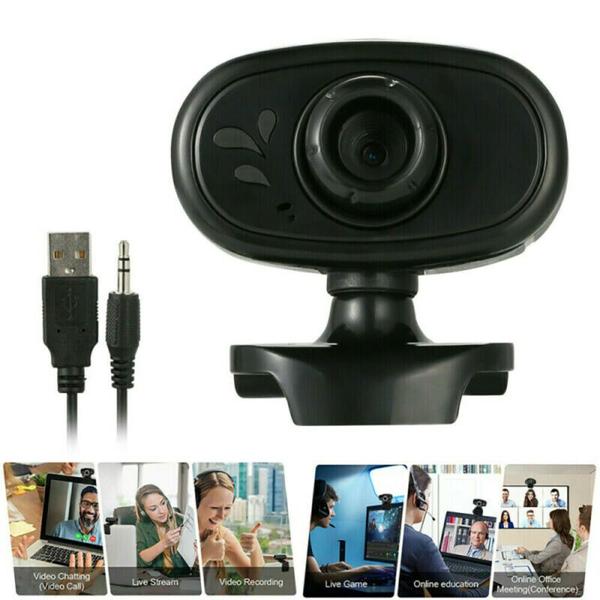 Imagem de Câmera de computador USB PC Laptop 480P HD Webcam MIC Camera