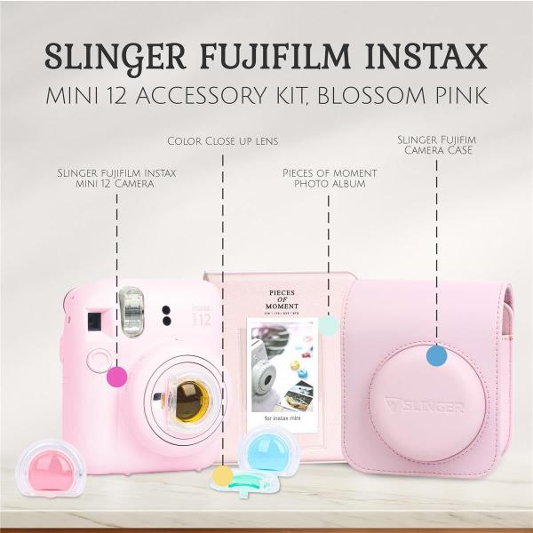 Imagem de Câmera de filme instantâneo Fujifilm Instax Mini 12 Blossom Pink