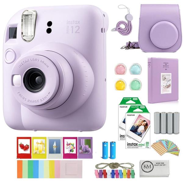 Imagem de Câmera de filme instantâneo Fujifilm INSTAX Mini 12 lilás roxo