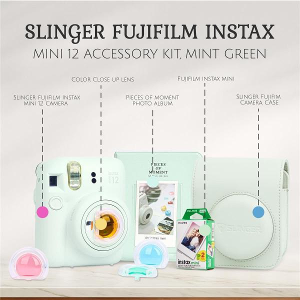 Imagem de Câmera de filme instantâneo Fujifilm Instax Mini 12 Mint Green