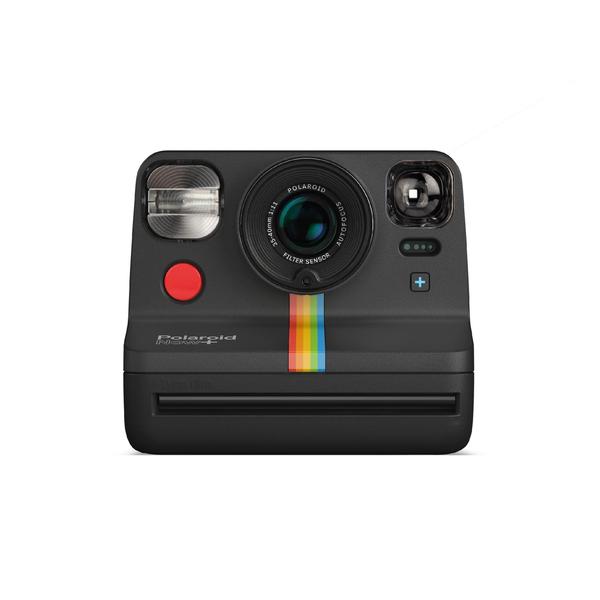 Câmera de filme instantâneo Polaroid Now+ Black (9061) com filtros Imagem de Câmera de filme instantâneo Polaroid Now+ Black (9061) com filtros