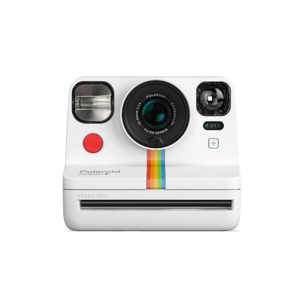 Câmera de filme instantâneo Polaroid Now+ White (9062) com filtros Imagem de Câmera de filme instantâneo Polaroid Now+ White (9062) com filtros