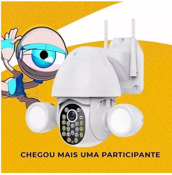 Imagem de Câmera De Monitoramento Inteligente Ip Wifi 3Mp Agl  (3909)